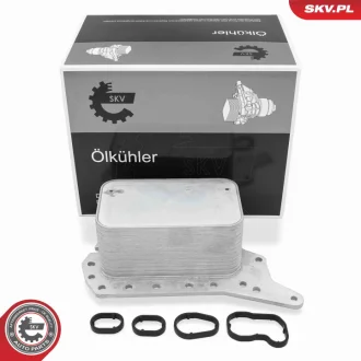 Масляний радіатор для мастила двигуна FIAT Talento MERCEDES-BENZ Vito NISSAN X-Trial III Qashqai II OPEL Vivaro B RENAULT Trafic III SKV GERMANY 31SKV345 (фото 1)