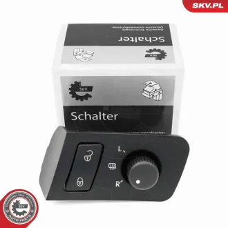 Перемикач регулювання дзеркала VW Caddy III Touran SKV GERMANY 37SKV623