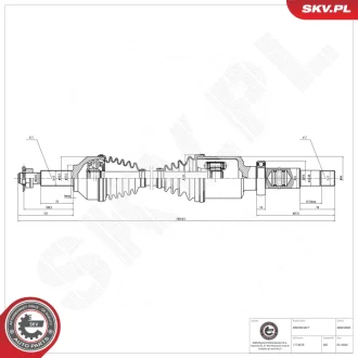 Фото 1 - автозапчасть SKV GERMANY 40SKV005 Автозапчасть SKV GERMANY 40SKV005 (фото 1)