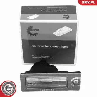 Підсвічування номерного знака VOLVO S60 I S80 VX X70 SKV GERMANY 72SKV025