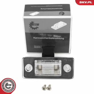 Підсвічування номерного знаку SKODA Fabia I II Yeti SKV GERMANY 72SKV034
