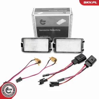 Світлодіодне підсвічування номерного знака MAN TGE PORSCHE Cayenne SEAT Altea xl SKV GERMANY 72SKV502