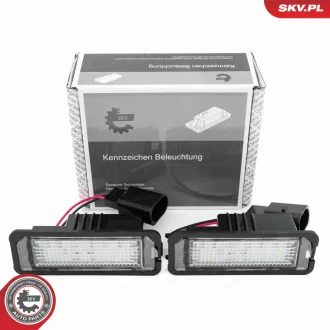 Світлодіодне підсвічування номерного знаку PORSCHE Cayenne Panamera SEAT Altea Ibiza IV V SKV GERMANY 72SKV512