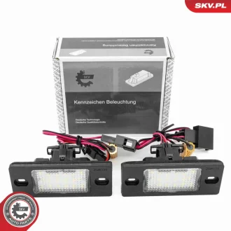 Світлодіодне підсвічування номерного знака AUDI TT PORSCHE Cayenne VW Golf IV Passat Tiguan Touareg SKV GERMANY 72SKV515