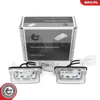 Світлодіодне підсвічування номерного знаку CITROEN Berlingo C3 C4 C5 DS DS4 PEUGEOT 206 207 306 307 308 406 407 5008 Partner SKV GERMANY 72SKV517