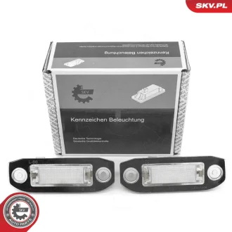 Світлодіодне підсвічування номерного знака VOLVO C70 II S40 II S80 II V50 V70 III XC90 I SKV GERMANY 72SKV522