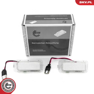 Світлодіодне підсвічування номерного знака FORD C-Max II Fiesta VI Focus II III Galaxy III Grand C-Max SKV GERMANY 72SKV526
