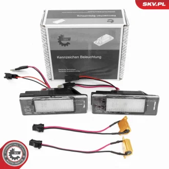 Світлодіодне підсвічування номерного знака CITROEN C3 II DS3 DS5 PEUGEOT 1007 2008 3008 207 308 406 407 4008 5008 508 SKV GERMANY 72SKV530