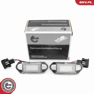 Світлодіодне підсвічування номерного знаку SKODA Octavia I VW Golf III Vento SKV GERMANY 72SKV538
