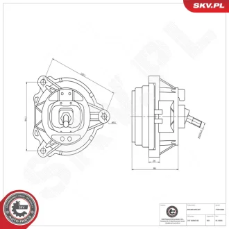 Фото 1 - підвіска двигуна BMW 1 3 4 X3 X4 SKV GERMANY 75SKV086 Підвіска двигуна BMW 1 3 4 X3 X4 SKV GERMANY 75SKV086 (фото 1)