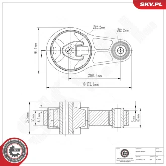 Підвіска двигуна MINI Cooper D S SD R56 One One D R56 SKV GERMANY 75SKV137
