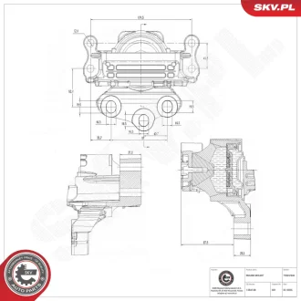 Підвіска двигуна FORD Transit SKV GERMANY 75SKV340