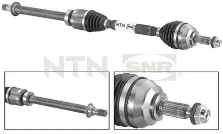 Комплект резиновых пыльников. SNR NTN DK55064