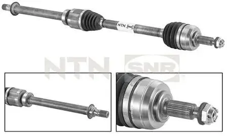 Полуось SNR NTN DK55073
