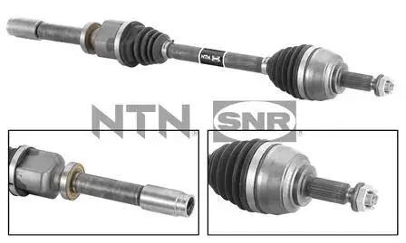 Привідний вал передн Прав 800/818мм RENAULT GRAND SCENIC II, MEGANE II, SCENIC II 1.9D 11.02- SNR NTN DK55220