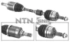 Привідний вал передн Лів 704мм RENAULT CAPTUR II, VW PASSAT B5.5 1.0/1.0LPG/2.5D 11.00- SNR NTN DK55248 (фото 1)