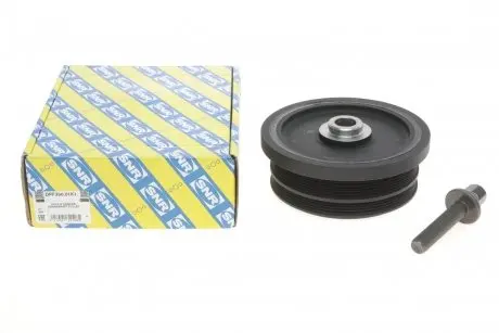Шкив коленвала BMW 1 (E87)/3 (E90/E91)/5 (E60)/X3 (E83) 2.0D 02-12 (4PK+6PK) (в комплекте с болтом)) SNR SNR NTN DPF350.01K1