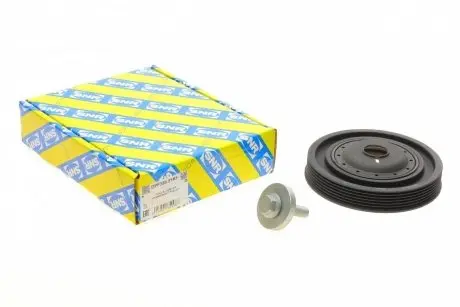 Шкив коленвала Renault Megane/Kangoo/Clio 1.5 dCi 08-/05-(6PK) с болтом SNR SNR NTN DPF355.21K1