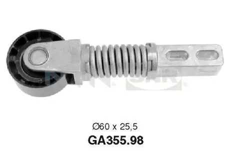 Роликовый модуль натяжителя ремня SNR NTN GA355.98