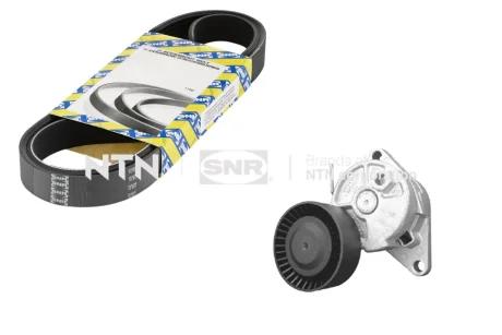 Комплект поліклинового ременя (із натягувачем) BMW 3 (E46), 5 (E39), 7 (E38), X5 (E53), Z3 (E36), Z4 (E85), Z4 (E86) 2.0-3.2 08.95-08.08 SNR NTN KA85022