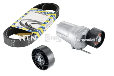 Комплект поліклинового ременя (із натягувачем) BMW 1 (E81), 1 (E82), 1 (E87), 1 (E88) 2.0D 06.04-12.13 SNR NTN KA85026