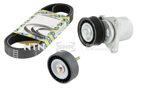 Комплект поліклинового ременя (із натягувачем) FORD GALAXY II, GALAXY MK II, MONDEO IV, S-MAX 2.0/2.0ALK/2.0LPG 05.06-06.15 SNR NTN KA85219