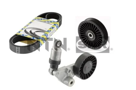 Комплект поликлинових ременів (з роликами) OPEL ASTRA G, ASTRA G/KOMBI, OMEGA B, SIGNUM, VECTRA B, VECTRA C, VECTRA C GTS, ZAFIRA A, SAAB 9-3, 9-5 2.0D/2.2D 11.96-02.15 SNR NTN KA85306