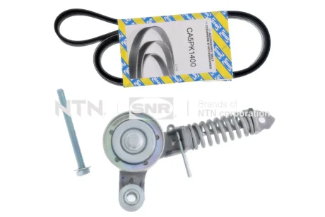 Комплект поліклинового ременя (із натягувачем) OPEL ASTRA J, ASTRA J GTC, CASCADA, CORSA D, CORSA E, INSIGNIA A, INSIGNIA A COUNTRY, MERIVA B, ZAFIRA C 1.4-1.7D 12.09- SNR NTN KA85317
