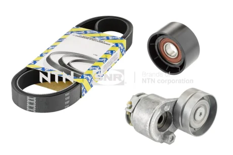 Комплект поліклинового ременя (із натягувачем) RENAULT ESPACE IV, LAGUNA II 1.9D/2.0 03.01- SNR NTN KA85561