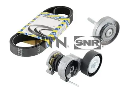 Комплект поликлинових ременів (з роликами) SEAT CORDOBA, IBIZA III, IBIZA IV, IBIZA IV SC, IBIZA IV ST, TOLEDO IV, SKODA FABIA I, FABIA I PRAKTIK, FABIA II, RAPID, ROOMSTER 1.2 07.01-02.18 SNR NTN KA85733