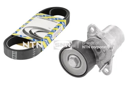 Комплект ремня генератора Audi A4/A5/A6 1.8/2.0 TFSI 08-18, (6PK1100) SNR NTN KA85743
