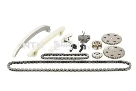 Комплект ГРМ (ланцюг + шестерня) VOLVO C30, FORD C-MAX, FIESTA V, FOCUS C-MAX, FOCUS II, GALAXY II, GALAXY MK II, MAVERICK, MONDEO III, MONDEO IV, S-MAX, MAZDA 5 1.6-2.3 10.00- SNR NTN KDC45203