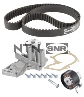 Роликовый модуль натяжителя ремня (ролик, ремень, насос) SNR NTN KDP452.240