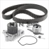 Комплект ГРМ (ремінь + ролик + водяний насос) HONDA CIVIC VI 1.4-1.6 09.94-03.01 SNR NTN KDP474080 (фото 1)