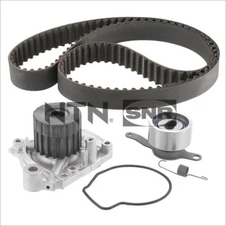 Комплект ГРМ (ремінь + ролик + водяний насос) HONDA CIVIC VI 1.4-1.6 09.94-03.01 SNR NTN KDP474080