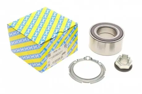 Подшипник ступицы (передней) Renault Laguna 01-15/Clio 3.0 V6 00-05 (45x83x39) (+ABS) SNR SNR NTN R155.116