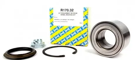 Подшипник ступицы (передней) Mazda 626 92- (42x80x45) SNR SNR NTN R170.32