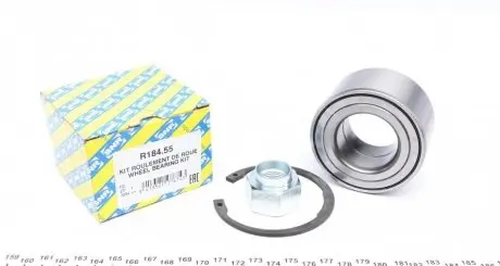 Підшипник маточини (передньої) Daewoo Nubira 03- (39x74x39) SNR SNR NTN R184.55