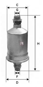 Фильтр топливный SOFIMA S1574B