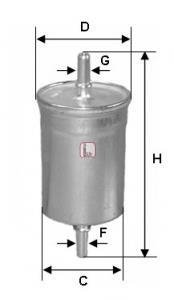 Фильтр топлива SOFIMA S1710B