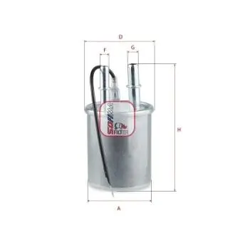 S 1A42 B Фільтр палива SOFIMA S1A42B