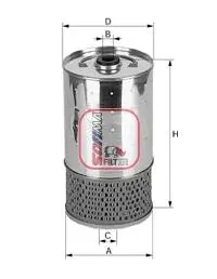 Фільтр масла SOFIMA S2511O