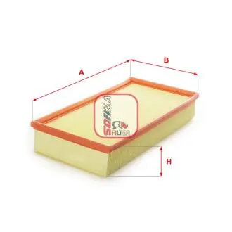 Фильтр воздушный Volvo S40/V40 1.9 DI/TD 95-04 SOFIMA S 3079 A