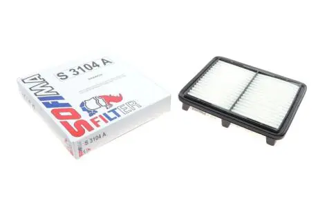 Фільтр повітряний DAEWOO/CHEWROLET "1,0 "03>> SOFIMA S3104A