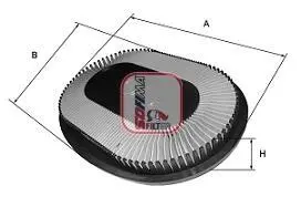 Фільтр повітряний SOFIMA S3210A