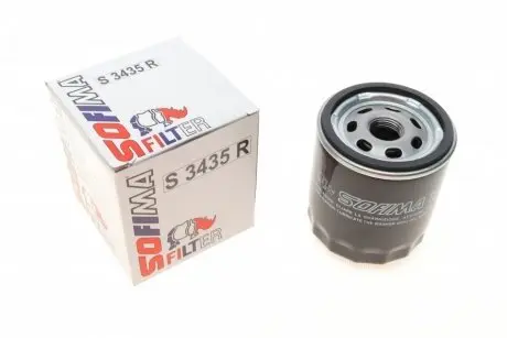Фильтр масляный VW Caddy II 1.4/1.6i / Golf IV/V/Seat (h=92mm) SOFIMA S 3435 R