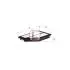 Фільтр повітряний Honda CR-V II/CR-V III/FR-V 2.2D 05- SOFIMA S 3471 A (фото 1)