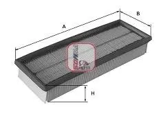 Фільтр повітряний SOFIMA S3548A