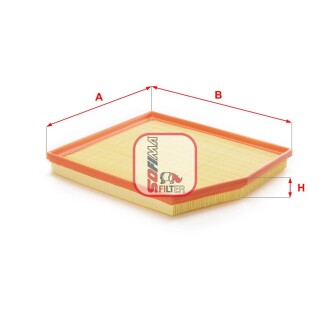 Фільтр повітряний BMW 1 (E82/E88)/3 (E90-E93)/X1(E84) 3.0 i 07-15 SOFIMA S 3778 A