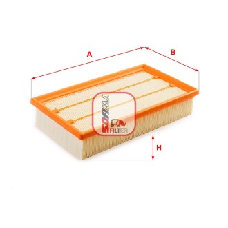 Фильтр воздушный Jaguar S-Type/XF/XJ 2.0-5.0 99- SOFIMA S 3A33 A
